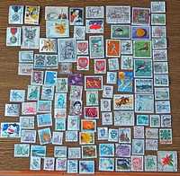 Polskie znaczki pocztowe 100 sztuk