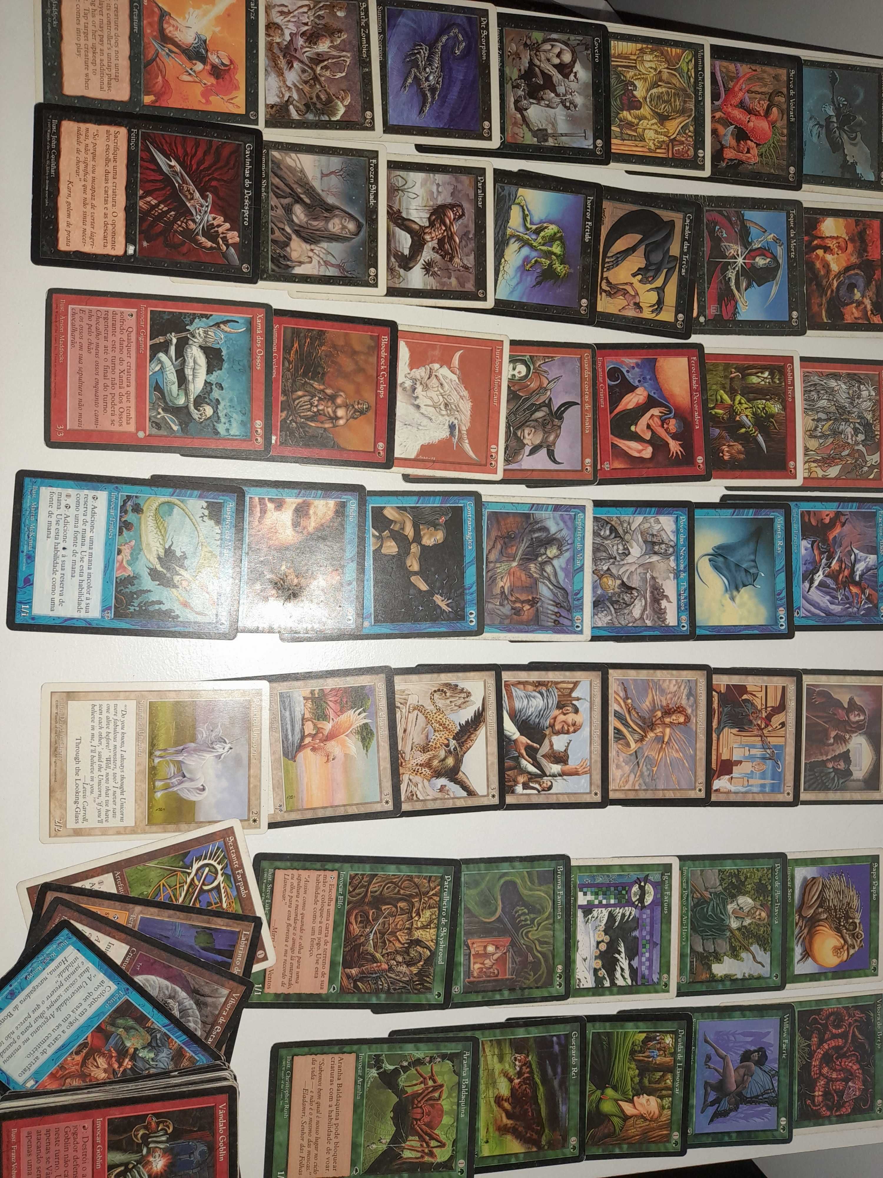 92 cartas Magic the Gathering - vintage