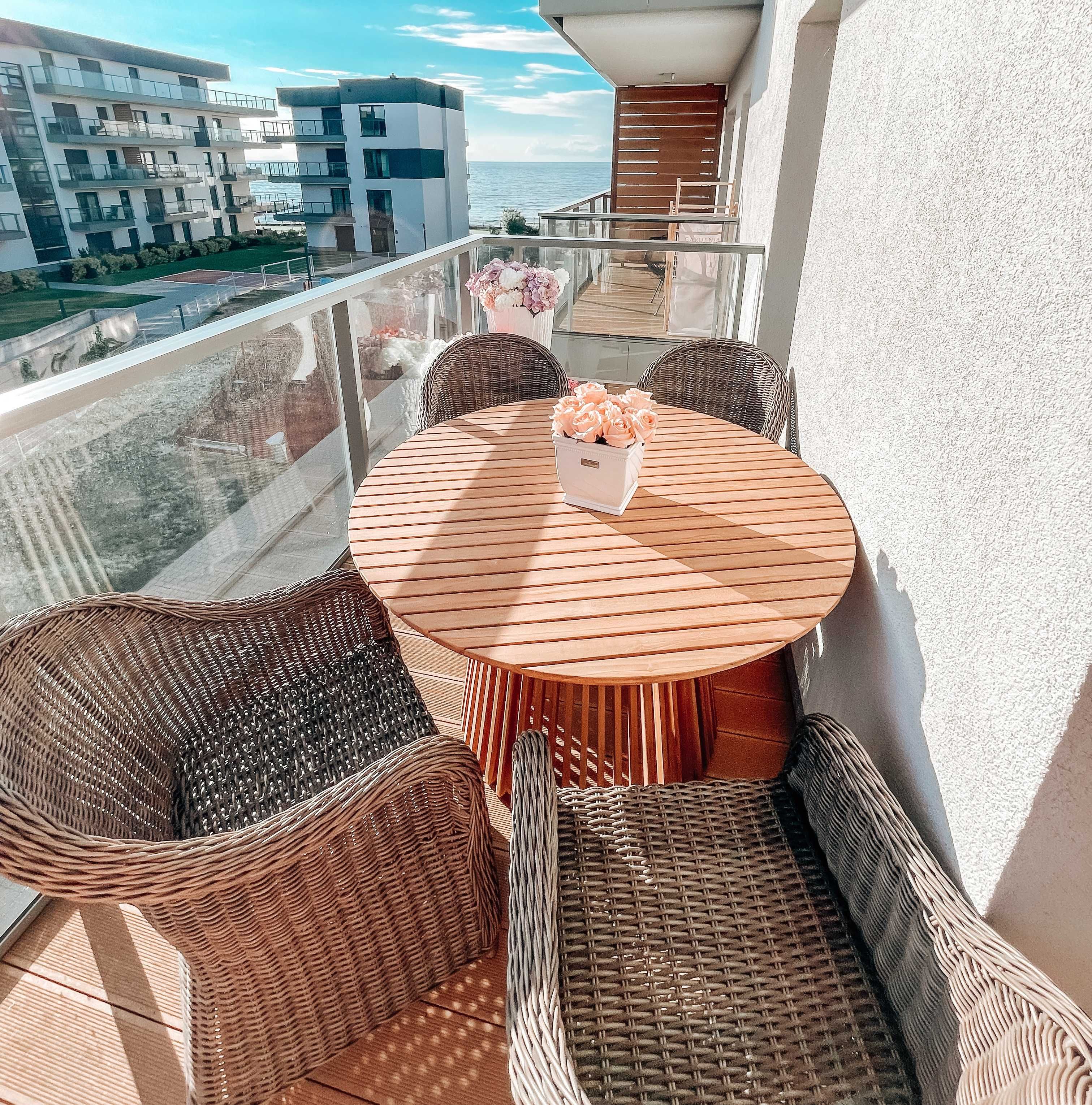 Apartament Gardenia  przy plaży z widokiem na morze + parking w garażu