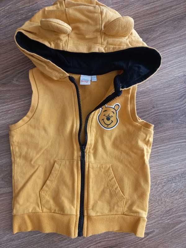 Komplet dresowy: spodnie i kamizelka rozm. 92, Disney baby