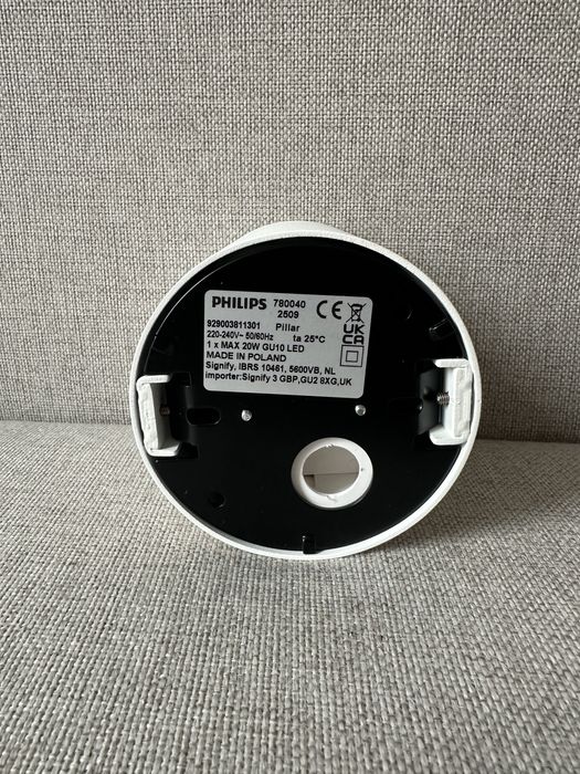 Philips hue Pillar White Ambiance - lampa, reflekror na gu10