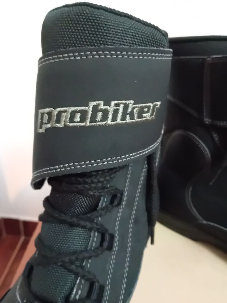 Botas motard novas