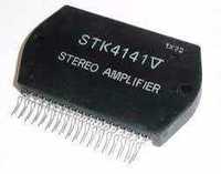 STK 4141 V  - 30W+30W  Amplificador áudio - Stereo  (novos)