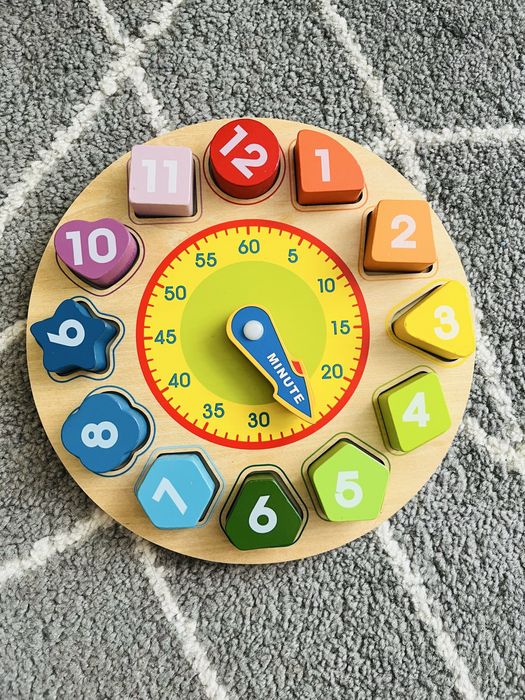 Zegar do nauki odczytywania godzin