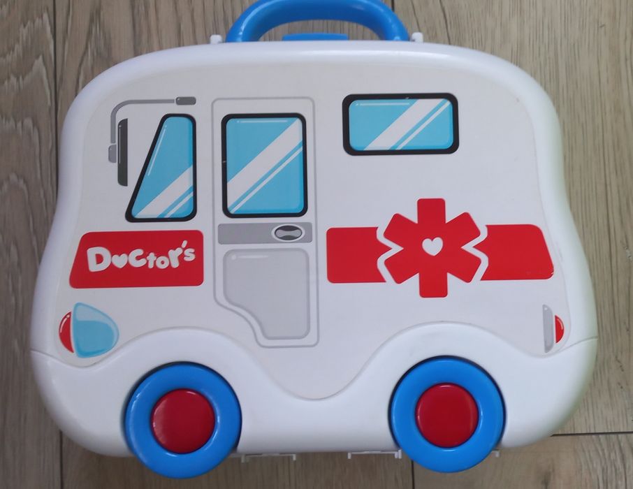 Zestaw walizka lekarz zabawka dla dzieci