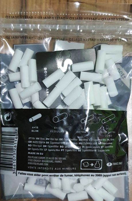 FIltry i i bibułki do ręcznego skręcania papierosów