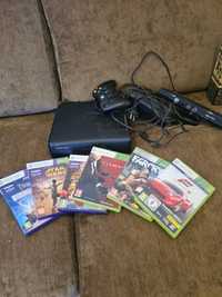 XBOX 360 + Kinect + 6 Jogos