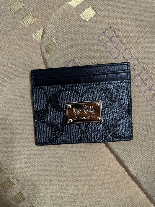 Carteira coach preta nova com caixa