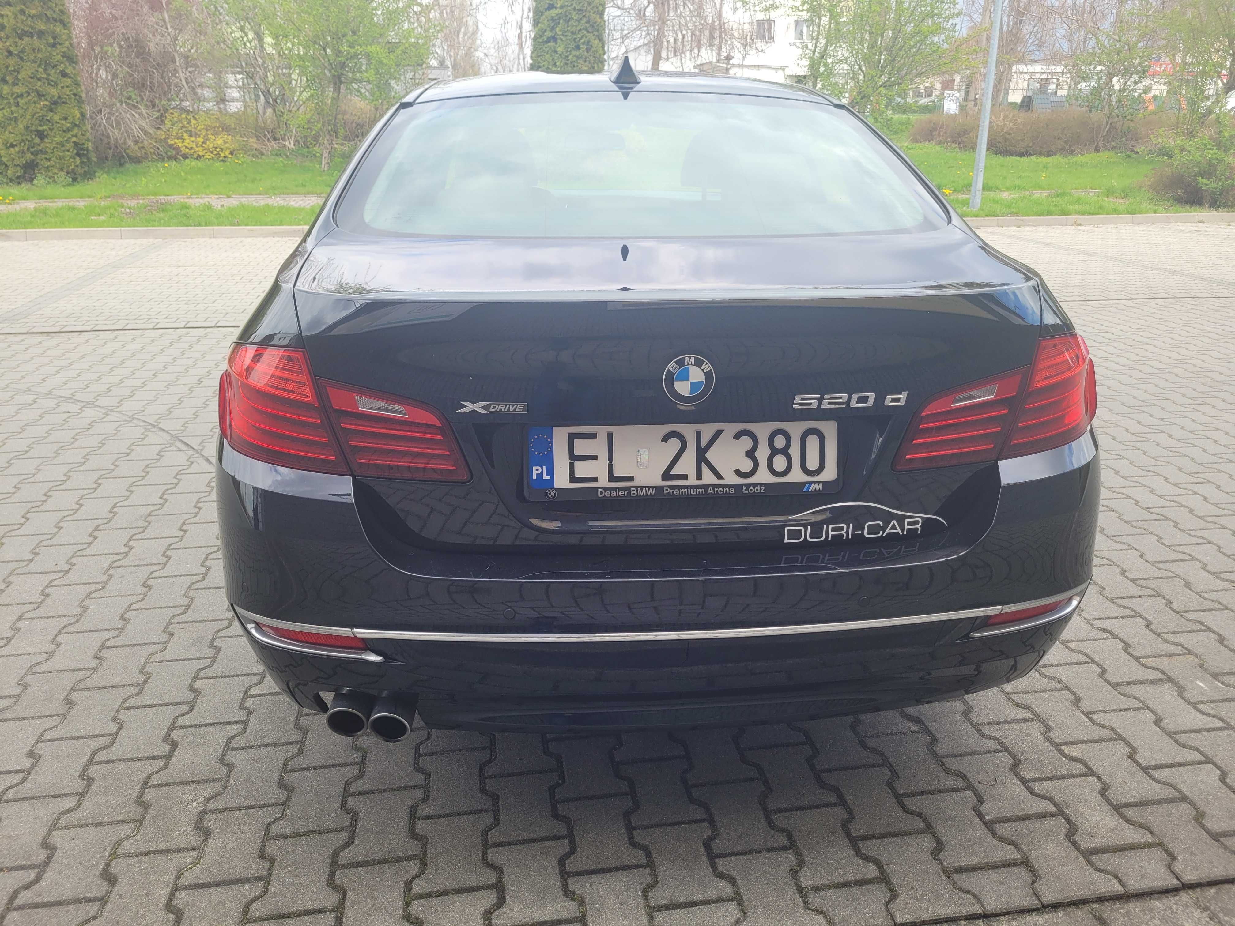 Wypożyczalnia z OC sprawcy BMW 520D xdrive sedan F10 2.0 190KM