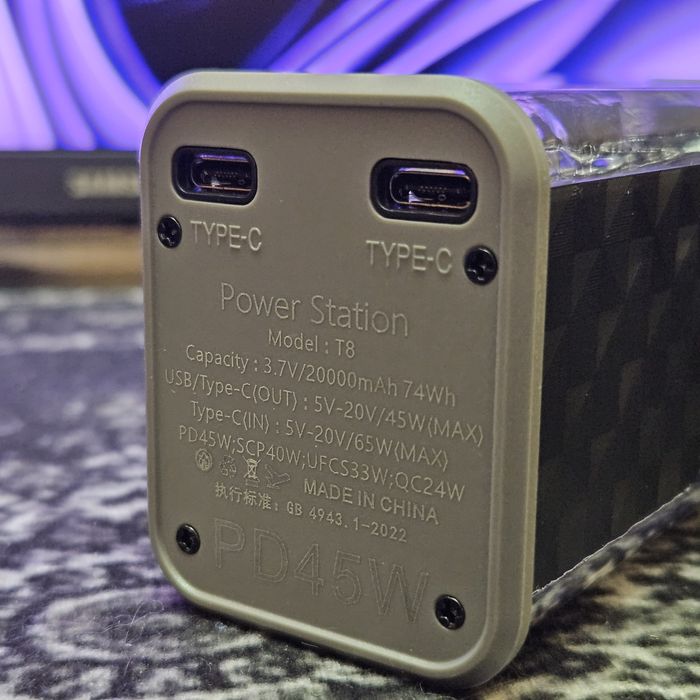 Повербанк для Ноутбука | 20800 милиампер