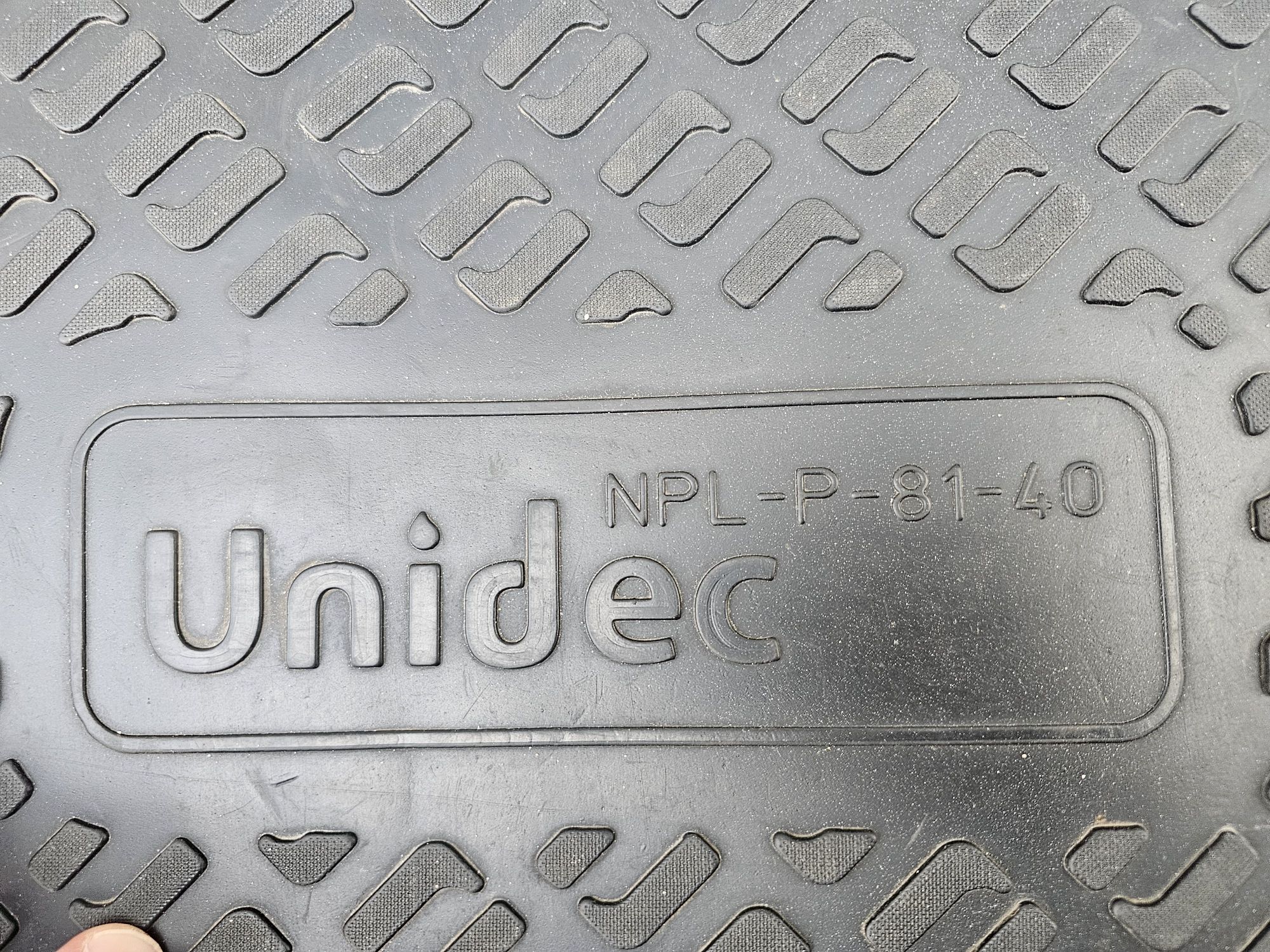 Килимок багажника Skoda Octavia Tour Коврик Unidec NPL p 81 40