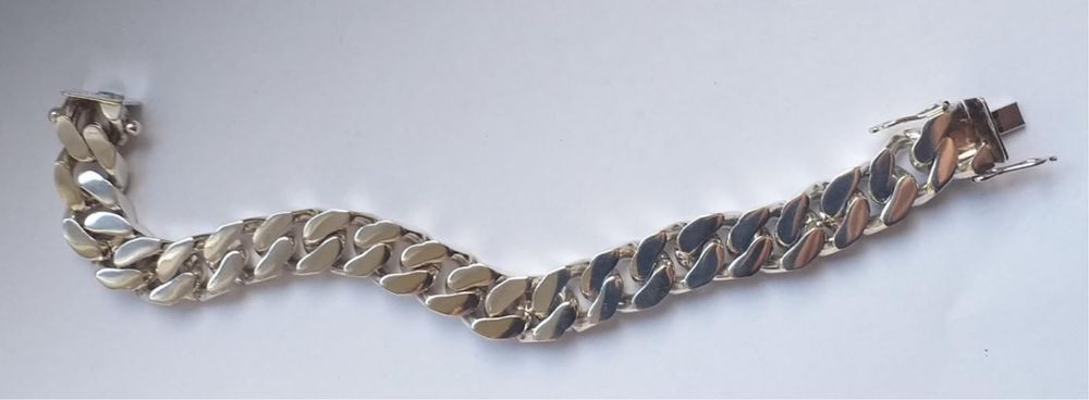 Серебряный браслет 925 Панцирь 79г