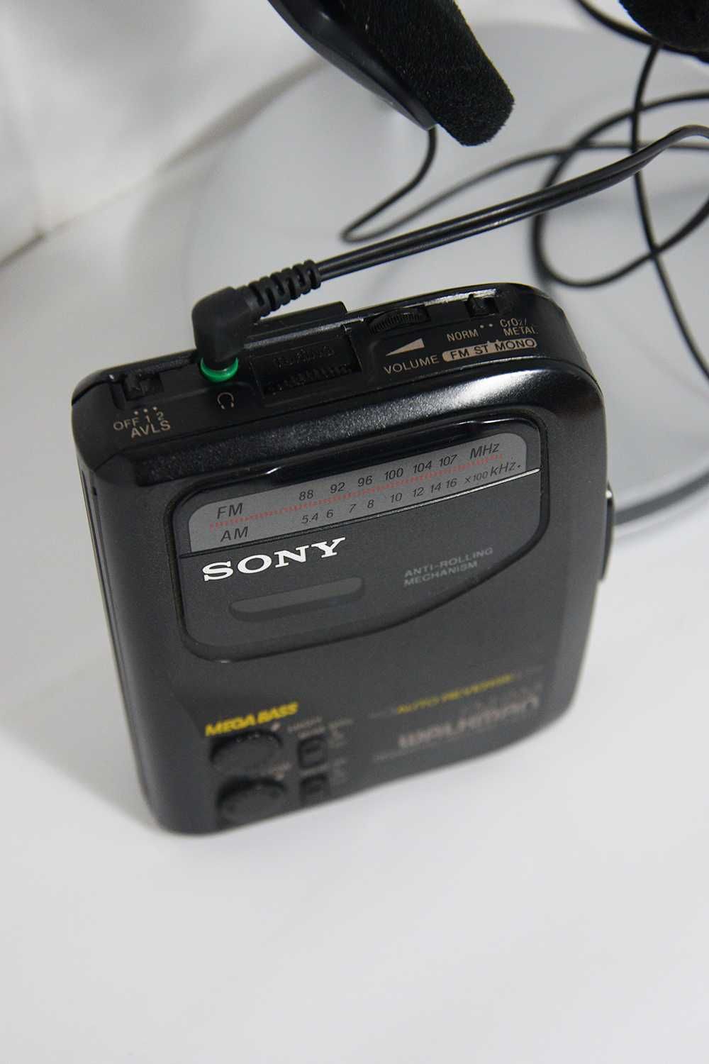 Walkman Sony com rádio