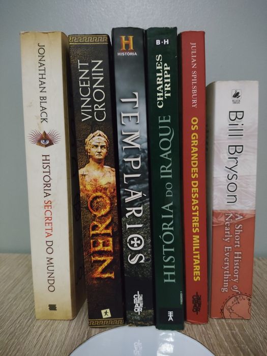 Livros de História - Promoção de Natal