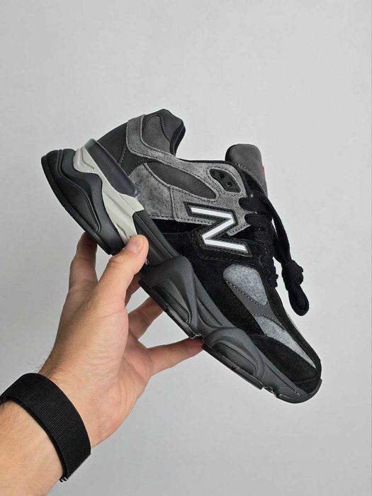 ХУТРО! New Balance 9060 Black Grey Fur 37 38 39 40 41 42 43 44 45 46
