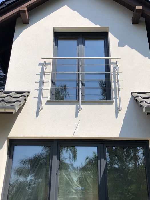 Balustrady ze stali nierdzewnej wraz z montażem wiaty zadaszenia