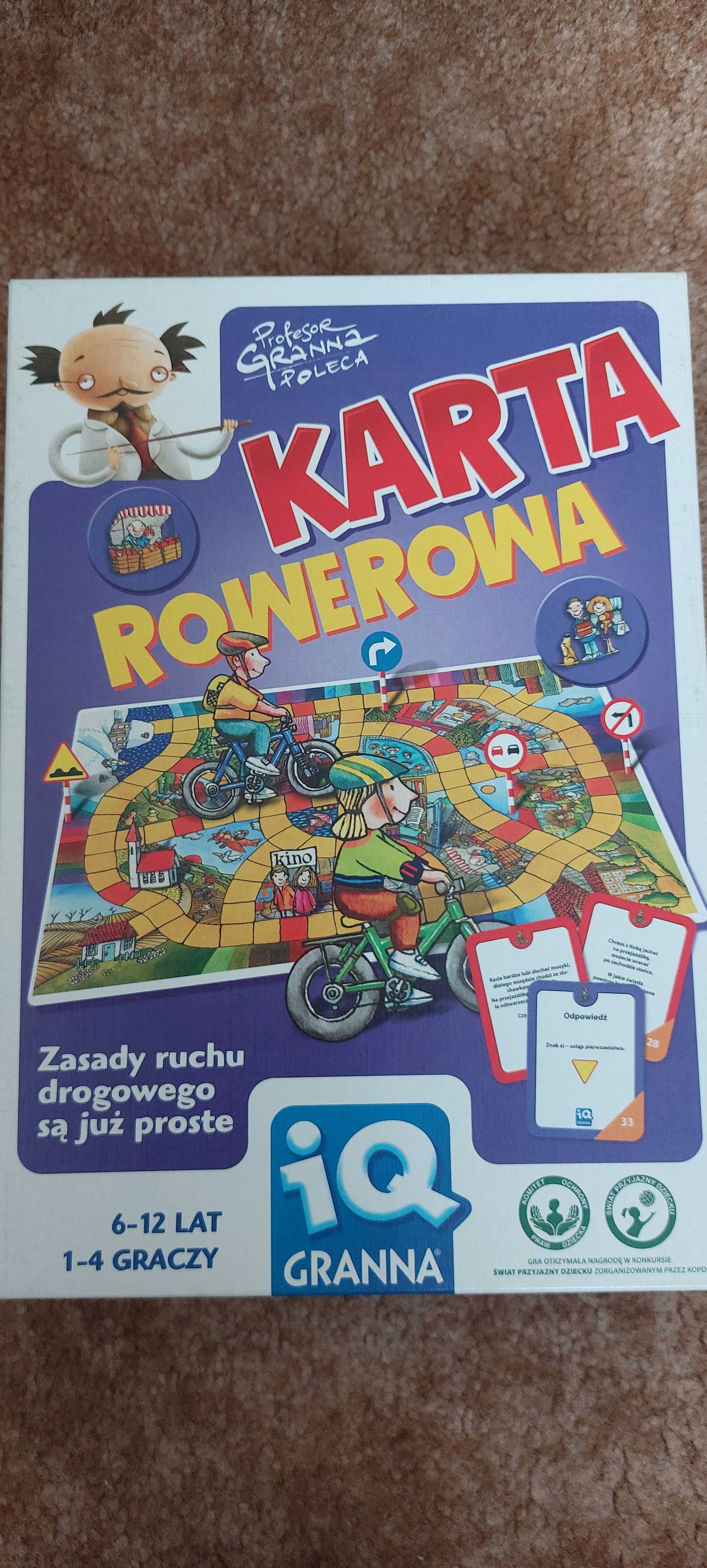 Gra planszowa Granna Karta Rowerowa nowa