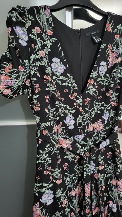 Плаття довге квітковий малюнок forever21