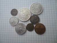 Zestaw starych monet Austrii od 1851 roku