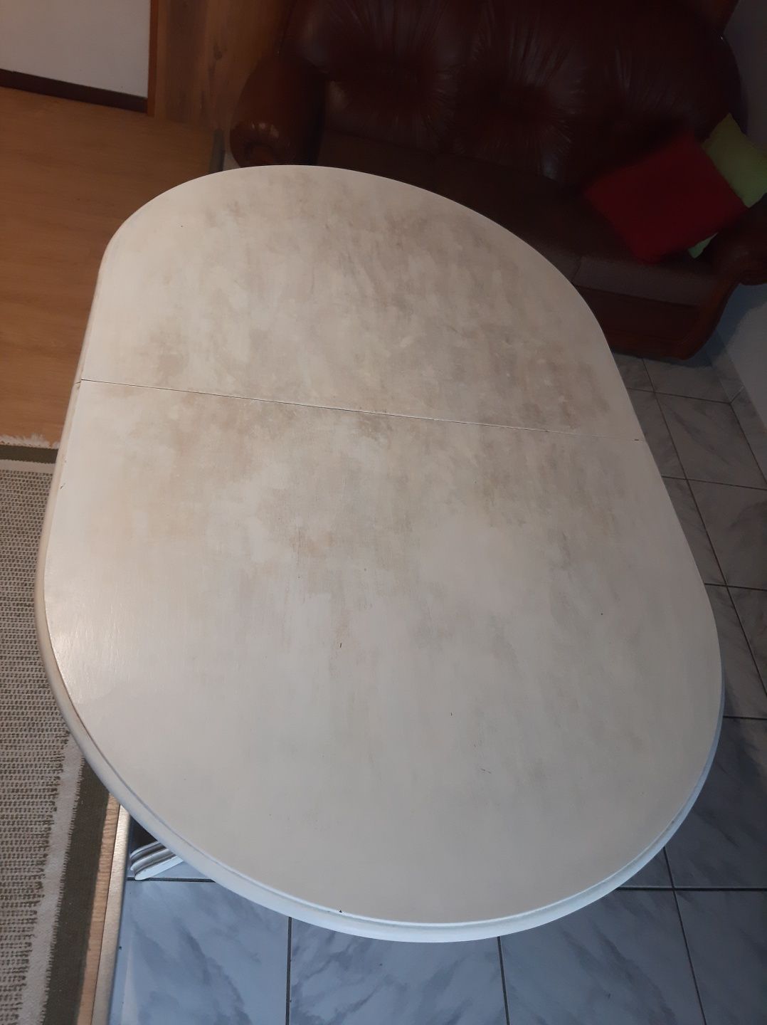 Mesa de madeira extensível