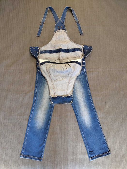 Джинсовый стрейчевый комбинезон для беременных Gaiamaom Турция