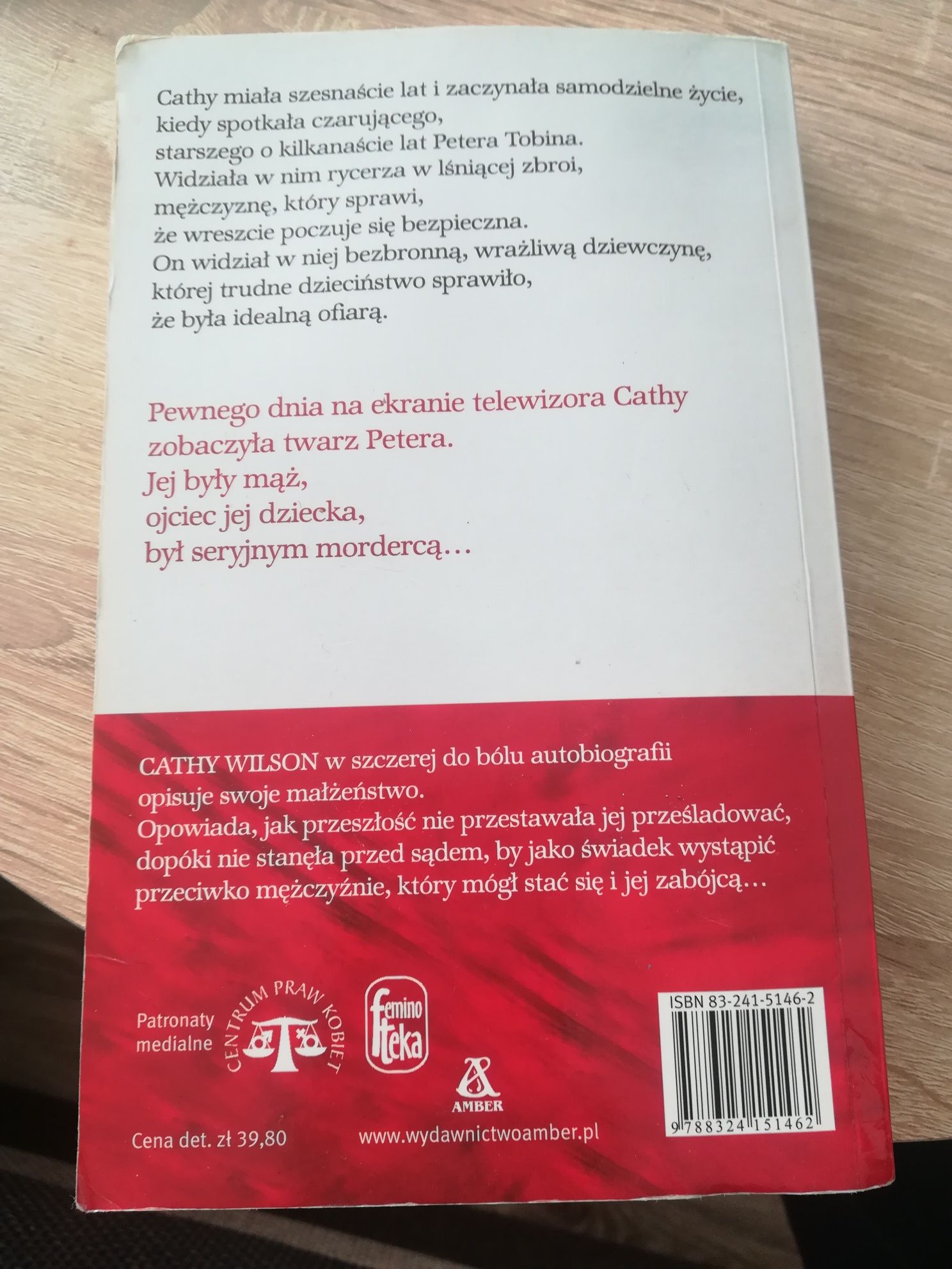 Książka pt. Byłam żona seryjnego mordercy