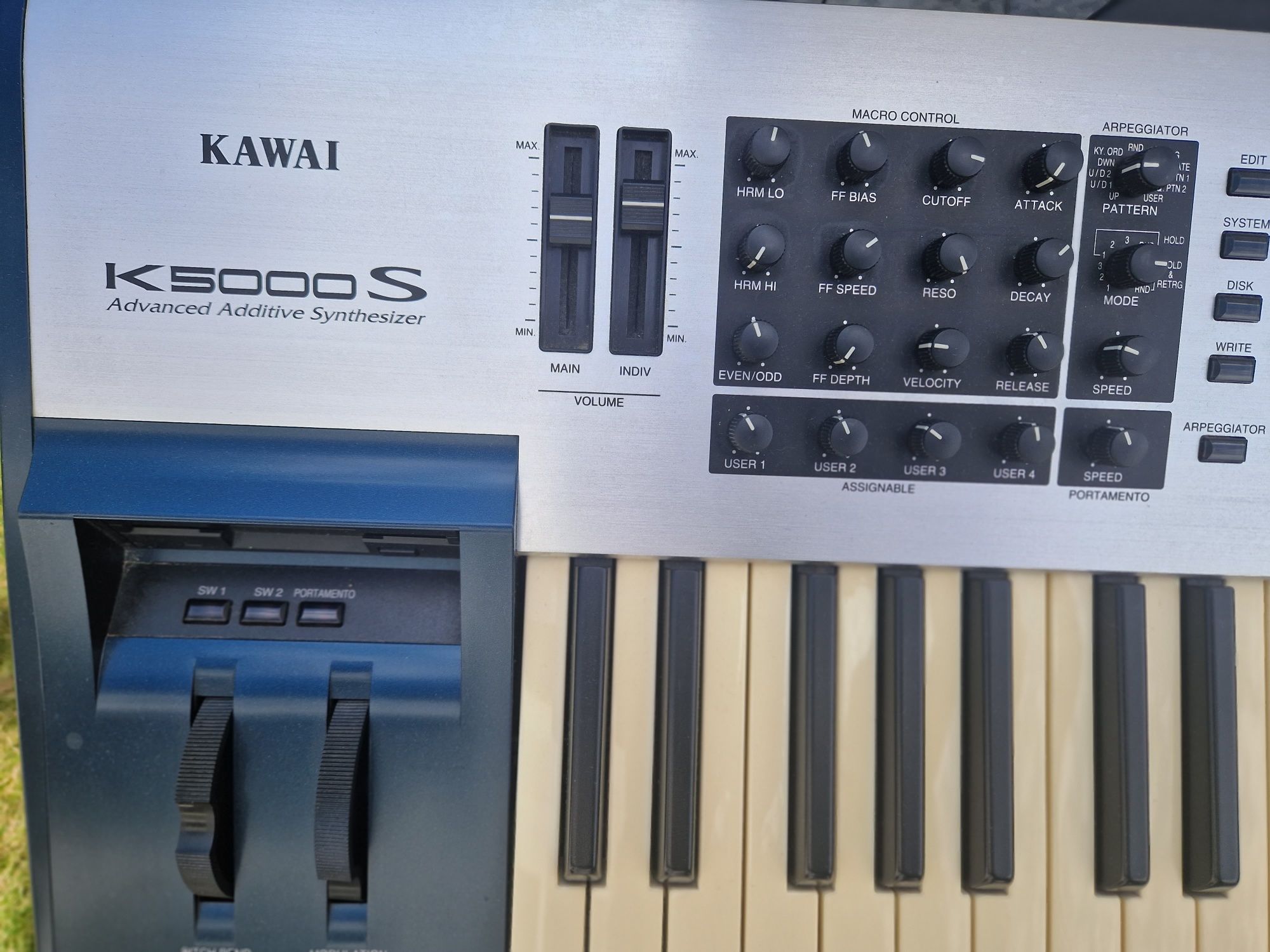 Kawai K5000S syntezator. Synth.