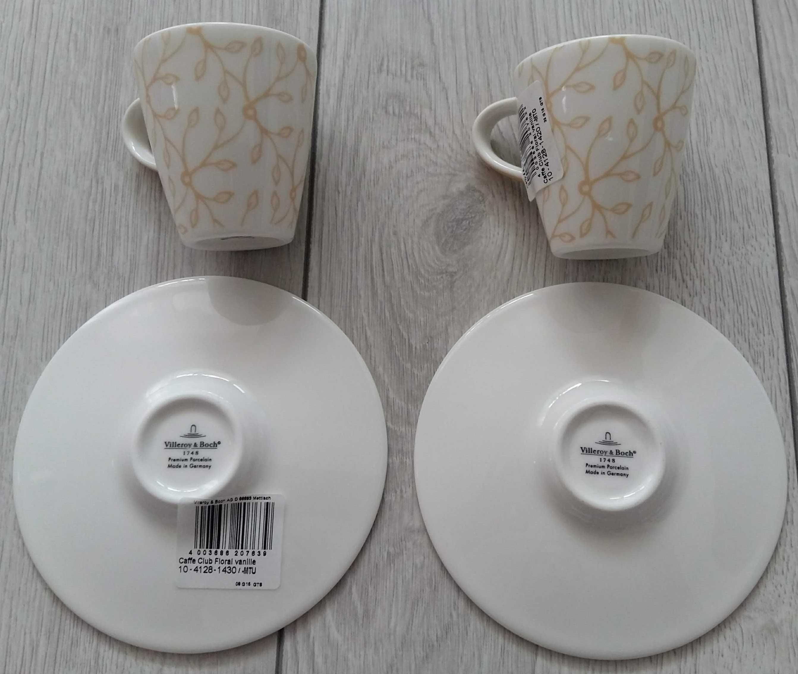 Komplet do espresso Villeroy&Boch Caffe Club Floral Vanille