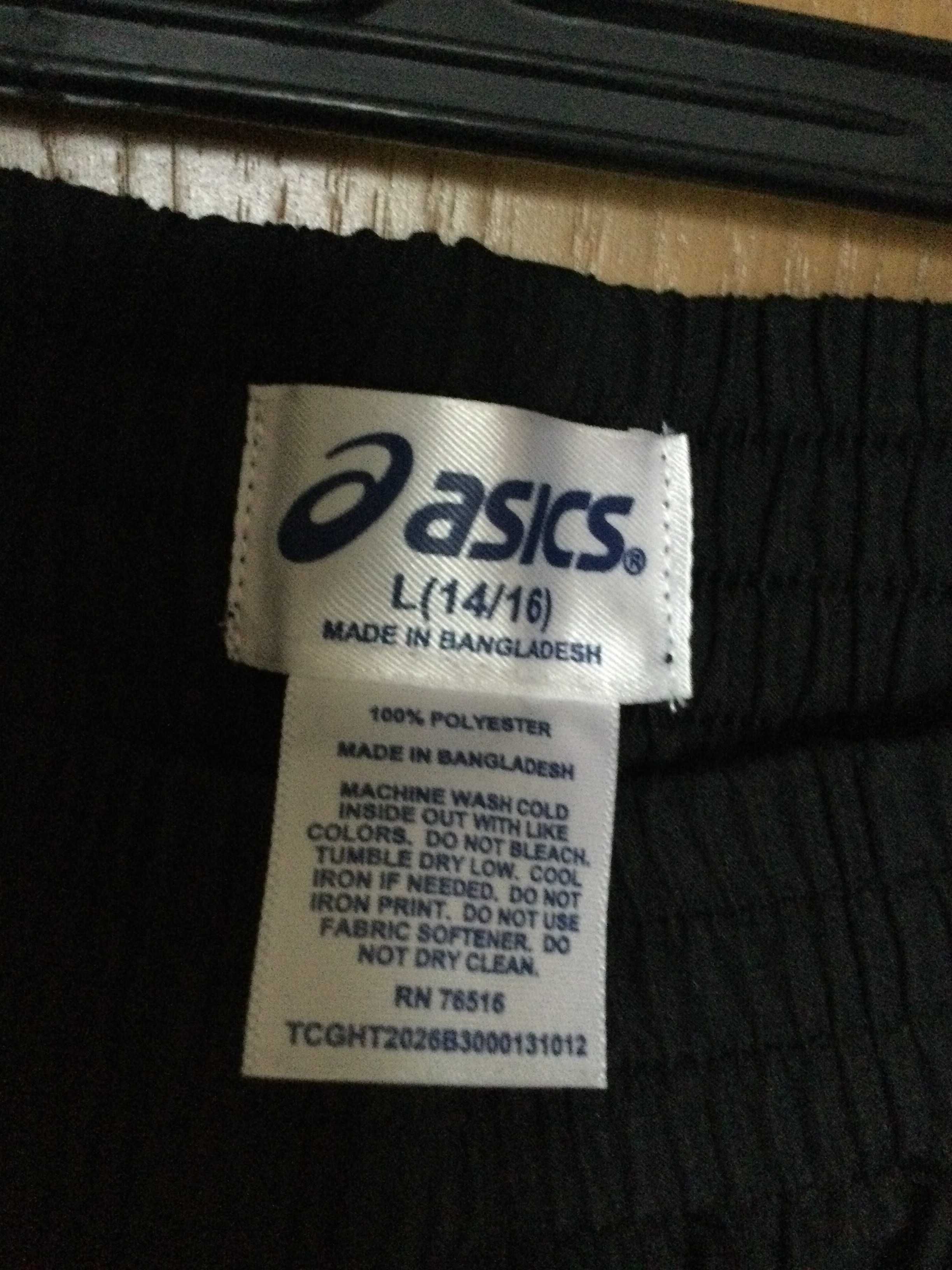 Asics spodenki sportowe na 14-16 lat