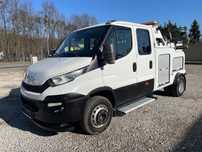 Iveco Daily 70C17 Pomoc drogowa Holownik 2017r  Holownik Falkom FAW 3000 z wózkiem Collins Dolly