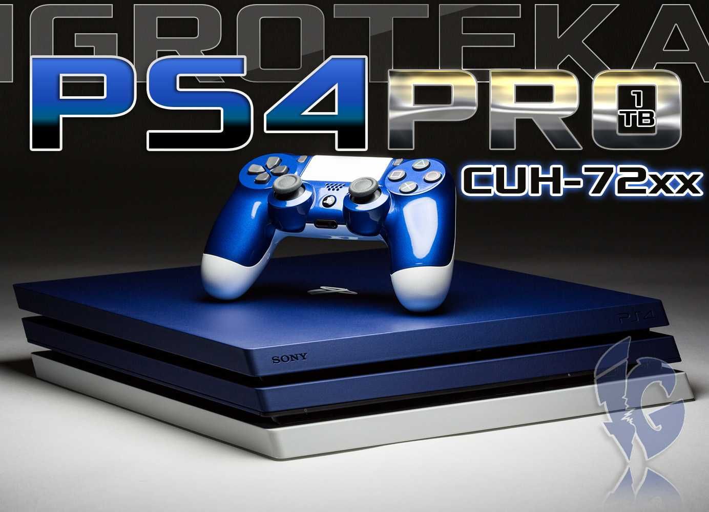 Приставка Сони PS4 PRO 1 TB (УЦЕНКА) + Игры + Гарантия (Игротека)