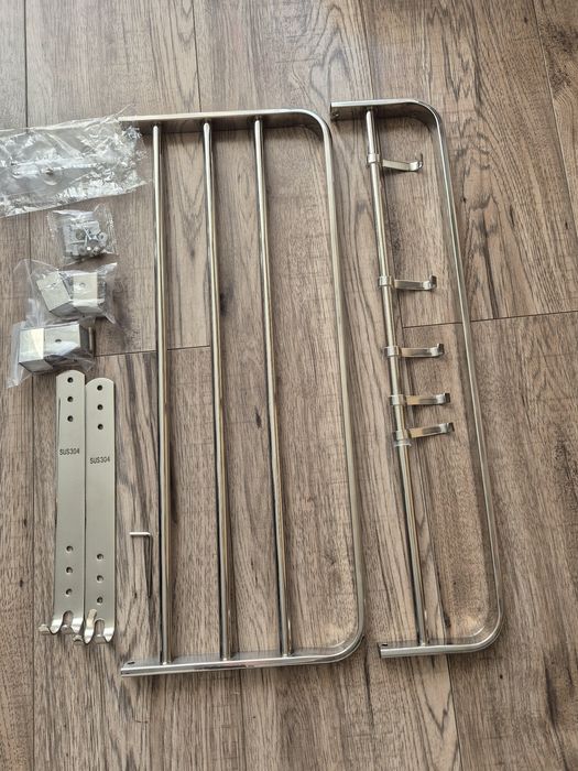 Wieszak łazienkowy stal nierdzewna