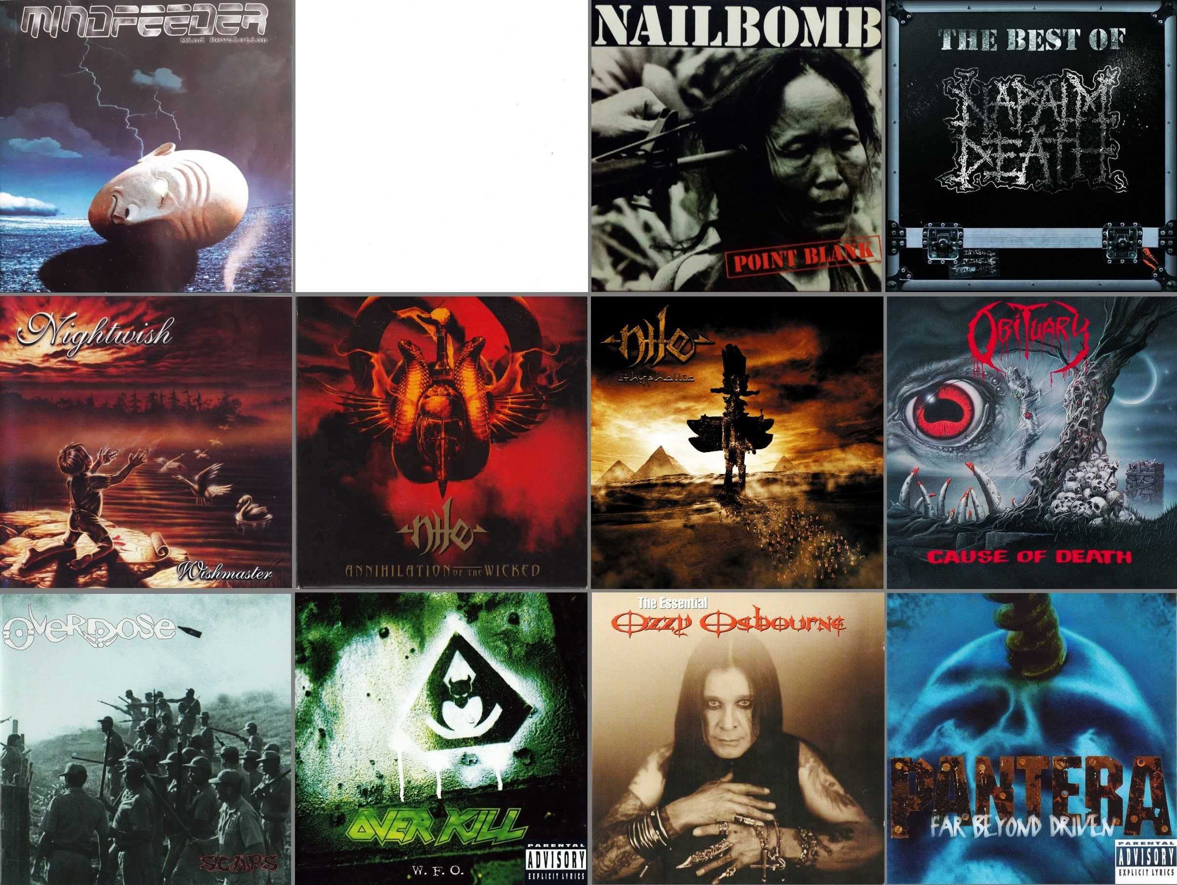 96 CDs - Coleção De Metal - Raros - Muito Bom Estado