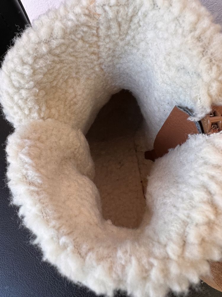 Botins camel forrados (portes incluídos)