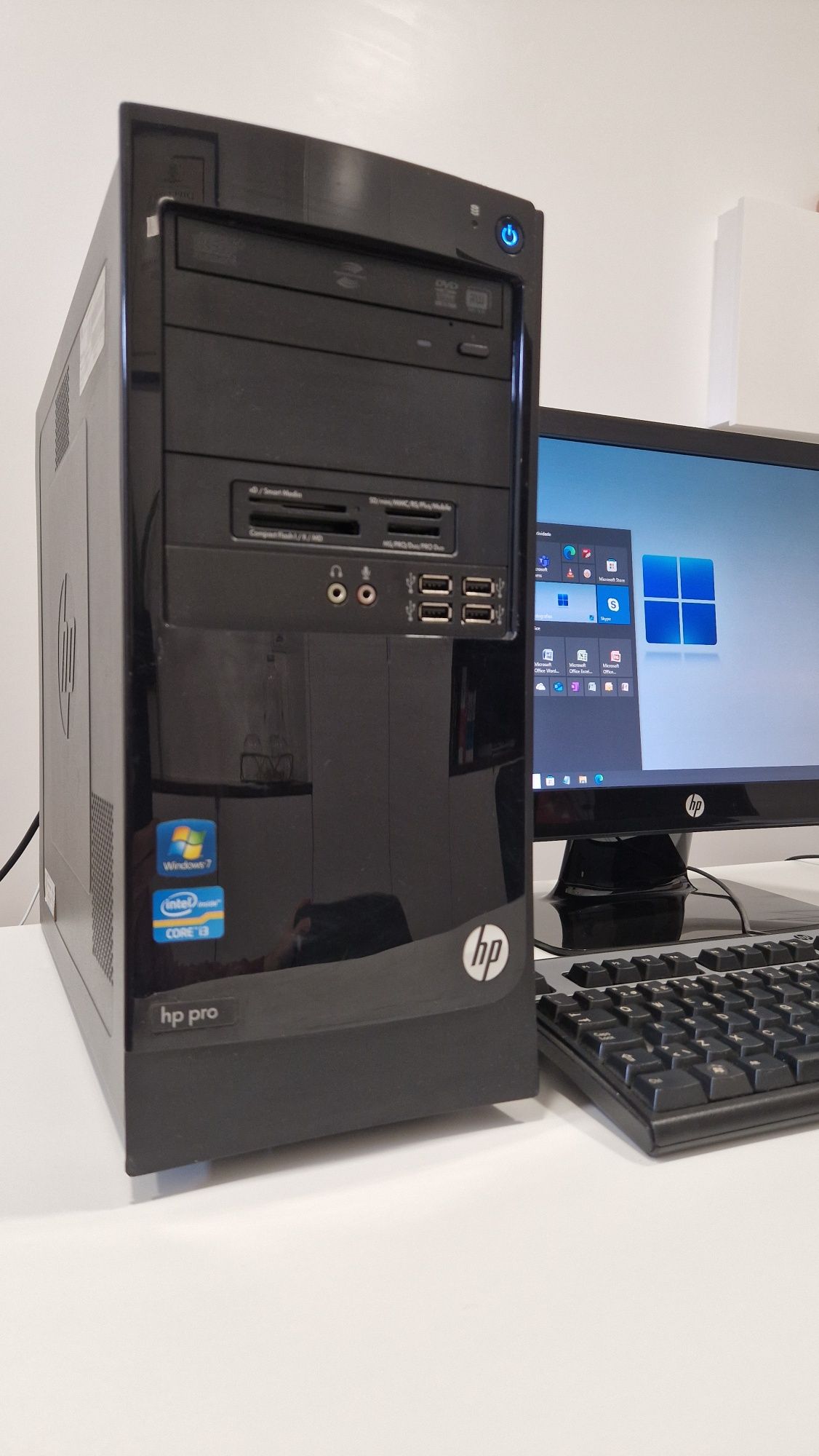 HP Pro 3300 (i3, 250GB SSD, 4GB RAM)