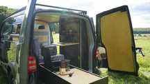 MEBLE KAMPERVAN VW T6 T5, zabudowa Transporter, kamper VANWAY