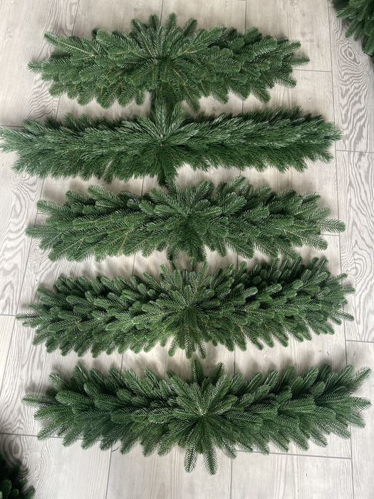 ДОВГА Гірлянда гілочка на камін комод підвіконня ялинка лтита гілочка