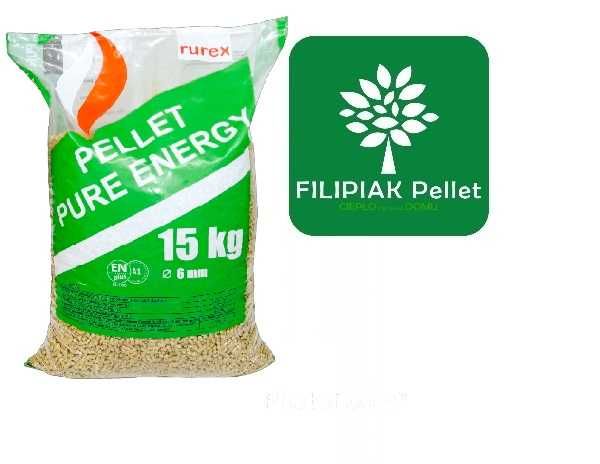 Pelet RUREX  Certyfikowany ENplus A1 - 6 mm