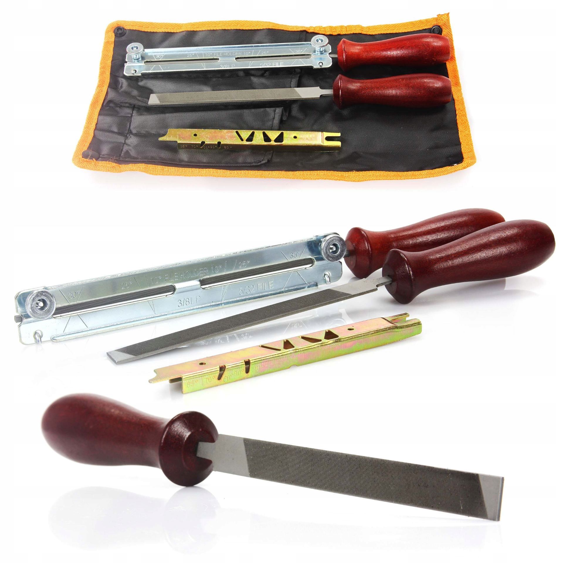 Zestaw Do Ostrzenia Łańcucha Pilnik 4.0Mm + Płaski