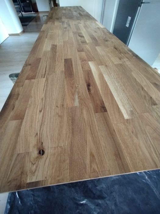 Blat dębowy gruby 3,7x62x300 Gratis