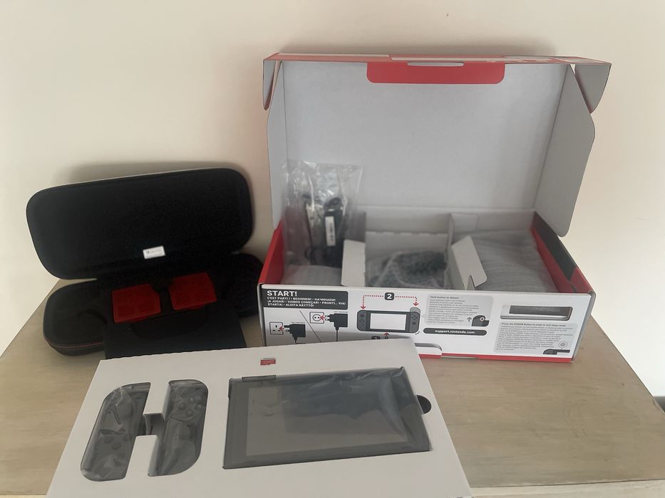 Nintendo Switch v2 + extras como novo