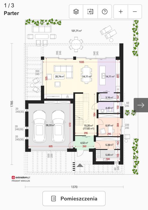 Projekt domu Home Koncept 79 Extradom