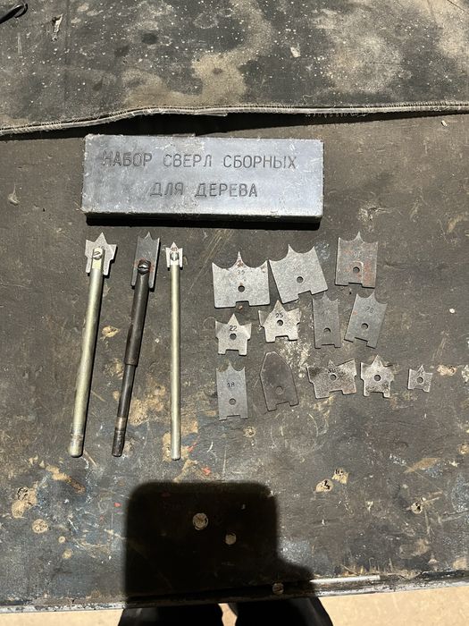Zestaw wierteł kompozytowych do drewna  Rosyjskis radzieckie ZSRR