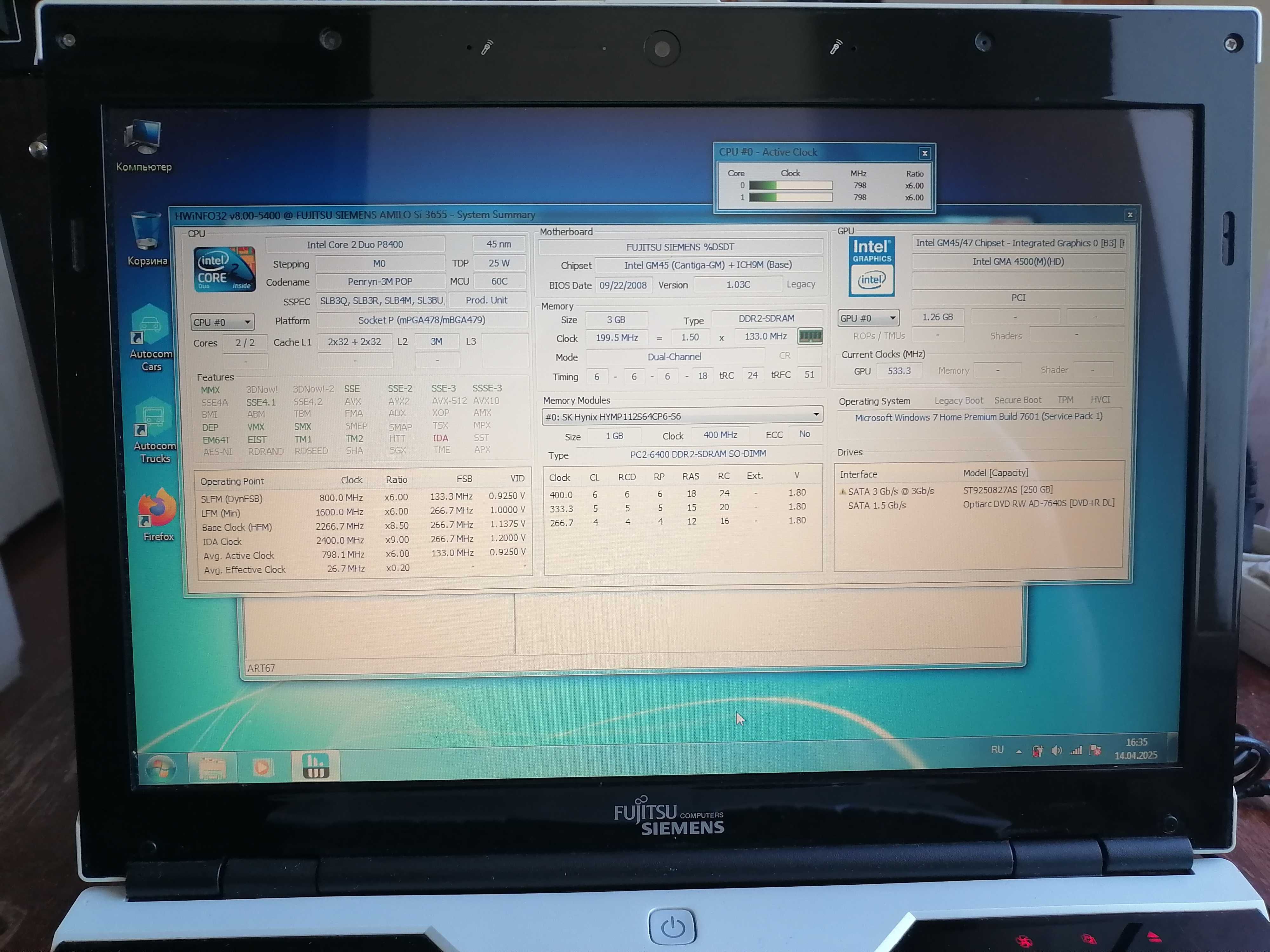 Fujitsu-Siemens AMILO Si 3655