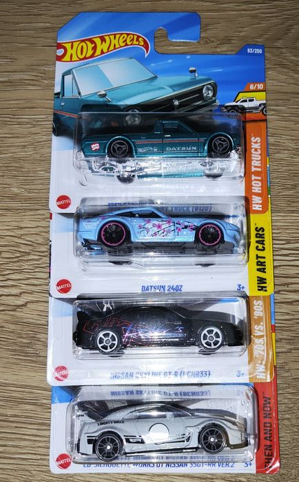 Hot wheels mainlain Datsun Nissan