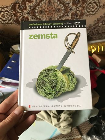 Lektura szkolna Zemsta + film ma DVD