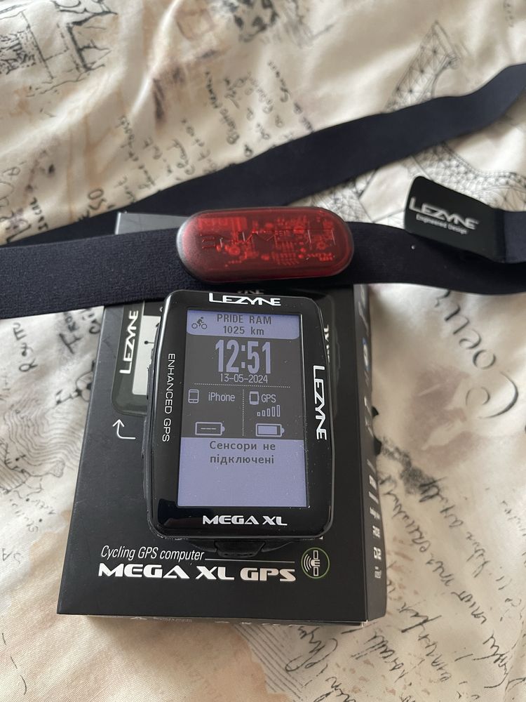 Lezyne Mega xl gps велокомп