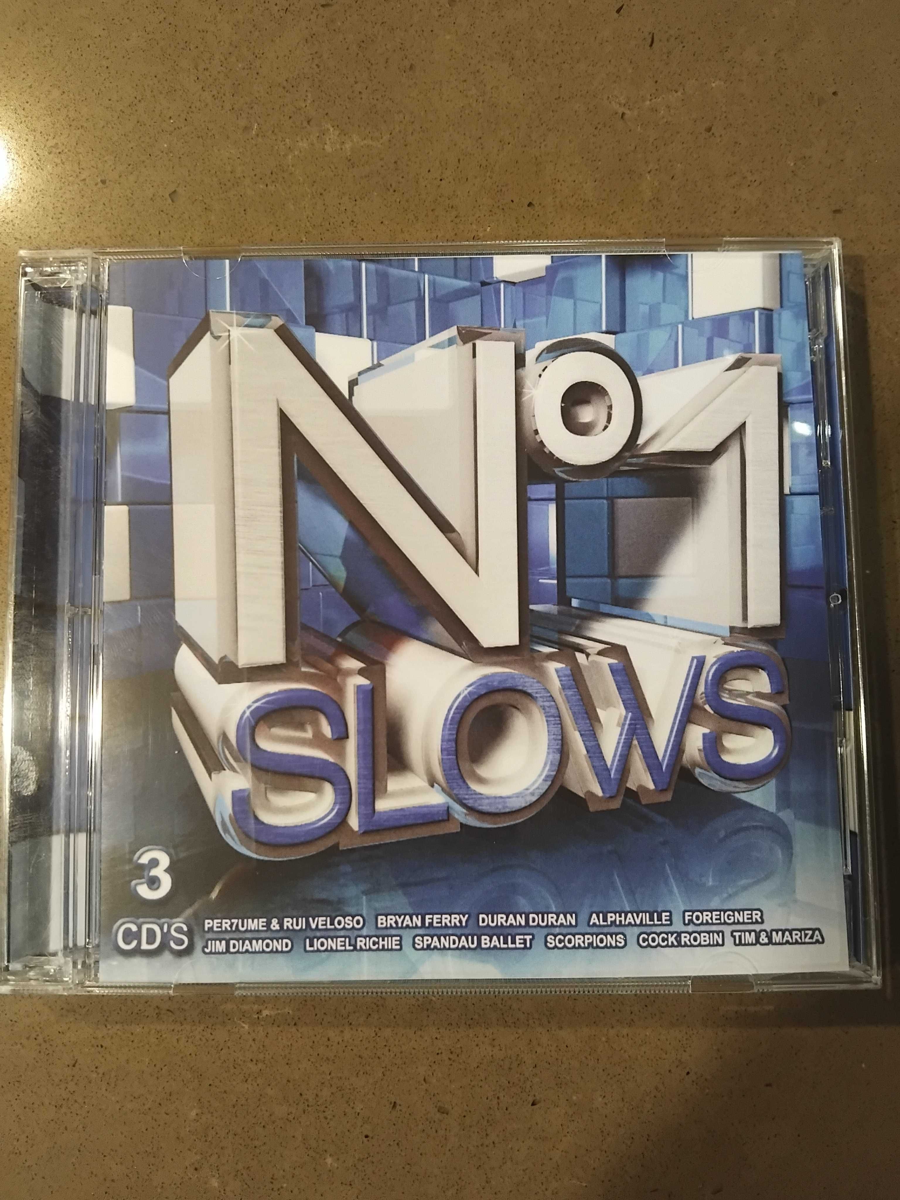 3 Cds novos  N°1 Slows