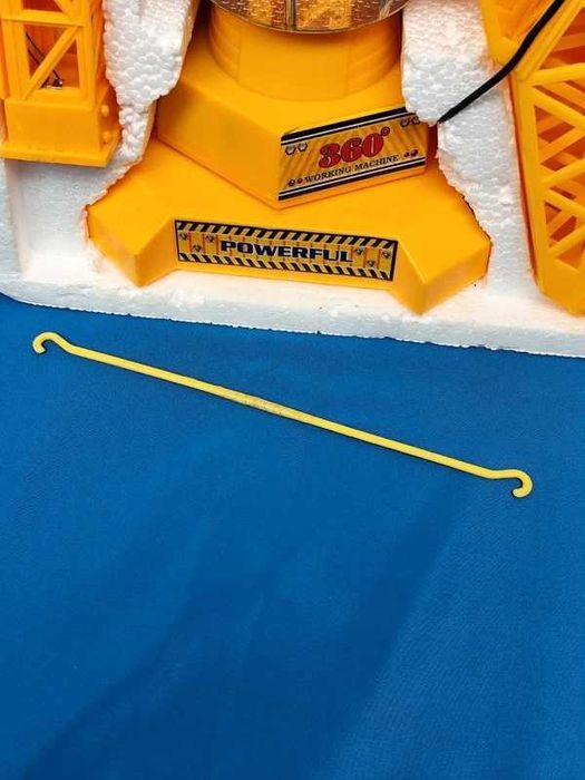 Grua Construção Brinquedo Plástico