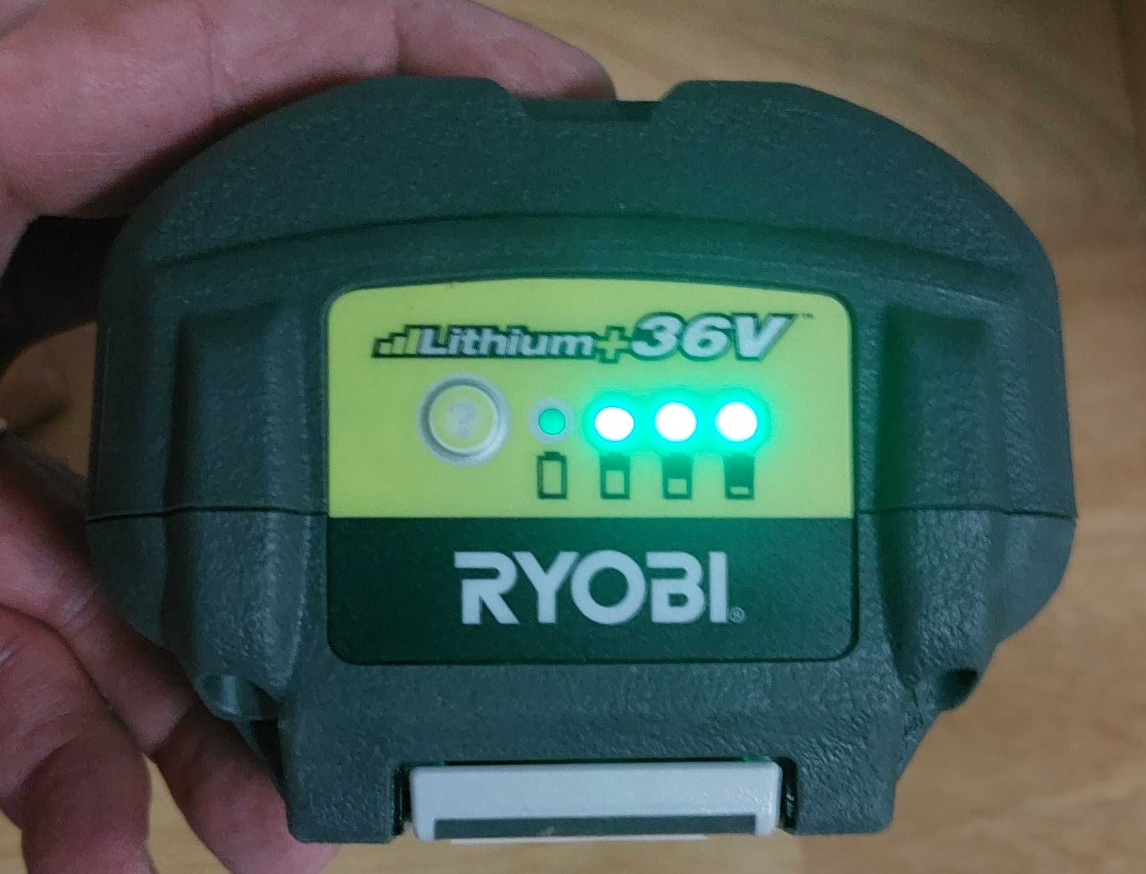 Bateria RYOBI 36V -  5.0 Ah.  Impecável